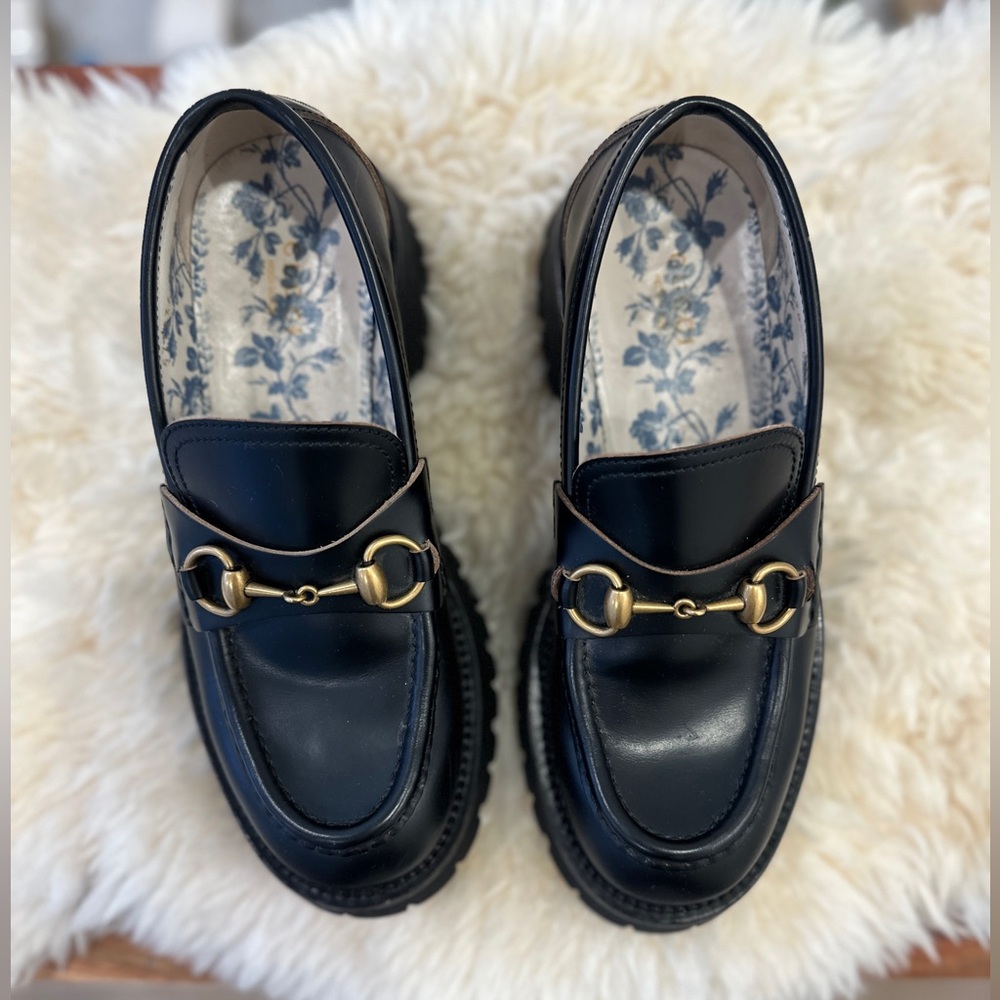 Gucci Lug Sole Loafer